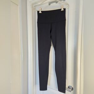 Lululemon High-Rise Full Length Black Leggings, Size 8